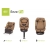 4 BABY Fotelik ENZO-FIX 40-150cm mokka I-SIZE