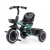 MILLY MALLY 6193 Rowerek trójkołowy Axel dark green