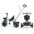 MILLY MALLY 6193 Rowerek trójkołowy Axel dark green