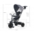 MILLY MALLY Qplay Rowerek trójkołowy Elite Platinum Grey