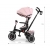 MILLY MALLY 6191 Rowerek trójkołowy Stanley Rubber New Pink