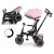 MILLY MALLY 6191 Rowerek trójkołowy Stanley Rubber New Pink