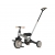 MILLY MALLY 6280 Rowerek trójkołowy Stager 3w1 silver