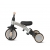 MILLY MALLY 6280 Rowerek trójkołowy Stager 3w1 silver