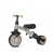 MILLY MALLY 6280 Rowerek trójkołowy Stager 3w1 silver