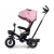 MILLY MALLY 6181 Rowerek trójkołowy Movi black-pink 5w1