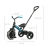 MILLY MALLY 5788 Qplay Rowerek trójkołowy Elite Plus new blue