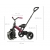 MILLY MALLY 5693 Qplay Rowerek trójkołowy Elite Plus rose