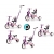 MILLY MALLY 6267 Rowerek 5w1 OPTIMUS MAX pink