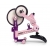 MILLY MALLY 6267 Rowerek 5w1 OPTIMUS MAX pink
