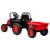 MILLY MALLY 5741 Pojazd na akumulator Traktor z przyczepą Farmer Red