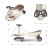 MILLY MALLY 6341 Jeździk Grawitacyjny Gravity Beige Brown