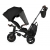MILLY MALLY 6308 Qplay Rowerek Trójkołowy Nova Deluxe Black