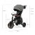 MILLY MALLY 6340 Qplay Rowerek Trójkołowy Comfo Max Grey