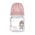 CANPOL 35/231 Butelka szeroka antykolkowa 120ml Bonjour różowa