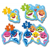 BABY SHARK MOJE PIERWSZE PUZZLE 20828 CLEMENTONI