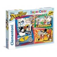 PUZZLE DISNEY KACZE OPOWIEŚCI 3X48 CLEMENTONI 25226