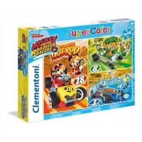 PUZZLE DISNEY MYSZKA MIKI 3X48 CLEMENTONI 25227