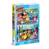 PUZZLE MICKEY AND THE ROADSTER 2X20 CLEMENTONI 07034