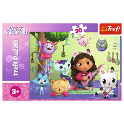 TREFL 18301 Puzzle 30 Gabi i jej uroczy domek