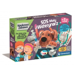 MAŁY WETERYNARZ NAUKOWA ZABAWA 50712 CLEMENTONI