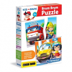 POJAZDY I ZAWODY, PUZZLE EDUKACYJNE 60920
