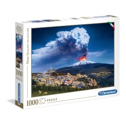 CLEMENTONI PUZZLE 1000 WULKAN ETNA 39453