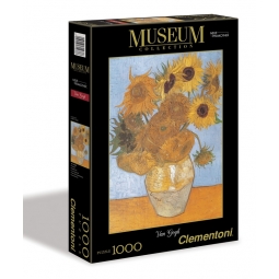 PUZZLE MUSEUM COLLECTION 1000EL SŁONECZNIKI VINCENT VAN GOGH 31438