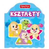 FISHER PRICE SZCZENIACZEK UCZNIACZEK KSIĄŻECZKA DLA NAJMŁODSZYCH - KSZTAŁTY