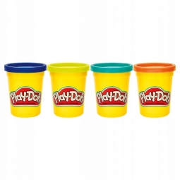 CIASTOLINA PLAY-DOH 4 TUBY RÓŻNE KOLORY HASBRO E4867