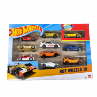 HOT WHEELS 10-PACK RESORAKI SAMOCHODZIKI AUTA ZESTAW