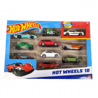 HOT WHEELS 10-PACK RESORAKI SAMOCHODZIKI AUTA ZESTAW