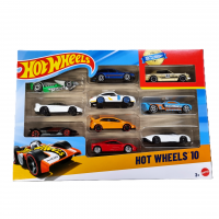 HOT WHEELS 10-PACK RESORAKI SAMOCHODZIKI AUTA ZESTAW
