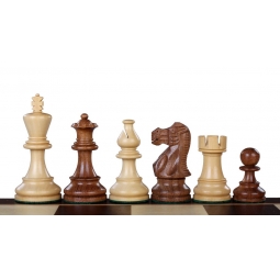 Figury szachowe American Classic Akacja/Bukszpan 4 cale