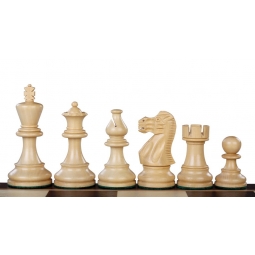 Figury szachowe American Classic Akacja/Bukszpan 4 cale
