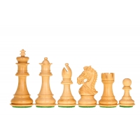 Figury szachowe King's Bridal Akacja/Bukszpan  4 cale