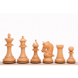 Figury szachowe Corinthian 3,75'' hebanizowane