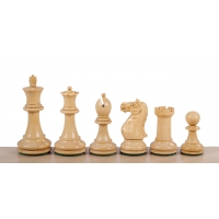 Figury szachowe Oxford Akacja/Bukszpan 4 cale