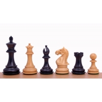 Figury szachowe Supreme 3,5 cala Rzeźbione Drewniane