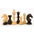 FIGURY SZACHOWE UNICORN HEBANOWE 4,25 cala