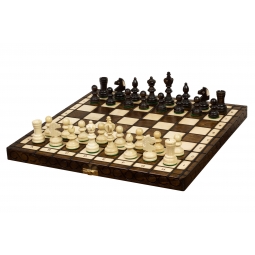 SZACHY POLSKIE DREWNIANE 35 cm