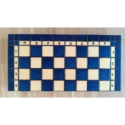 SZACHY PEREŁKA 35 cm - niebieski