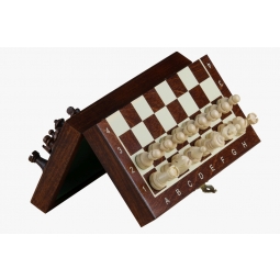 Szachy MAGNETYCZNE mini (20cm) z nadrukiem