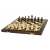 ZESTAW DREWNIANY 3 w 1 (40x40cm) SZACHY + WARCABY + BACKGAMMON