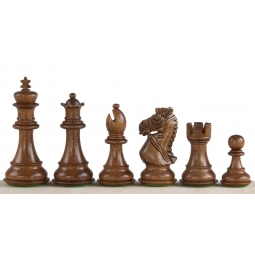 Figury szachowe King's Bridal Akacja/Bukszpan 3,75 cala