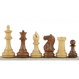 Figury szachowe Oxford Akacja/Bukszpan 3,75 cala