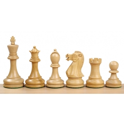 Figury szachowe Executive 4 cale Rzeźbione Drewniane