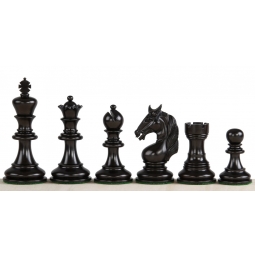 FIGURY SZACHOWE UNICORN HEBANOWE 4,25 cala
