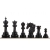 Figury szachowe Dubliner Montgoy Heban 5 cali