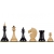 Figury szachowe Queen's Gambit 1957 Bukszpan hebanizowany 4 cale